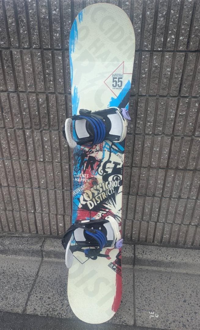 ロシニョール スノーボード DISTERCT 155cm バィンディング付き
