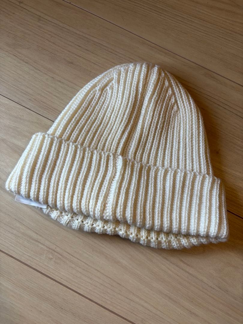 C.P. Company ゴーグル ニットキャップ 白 ホワイト CPカンパニー