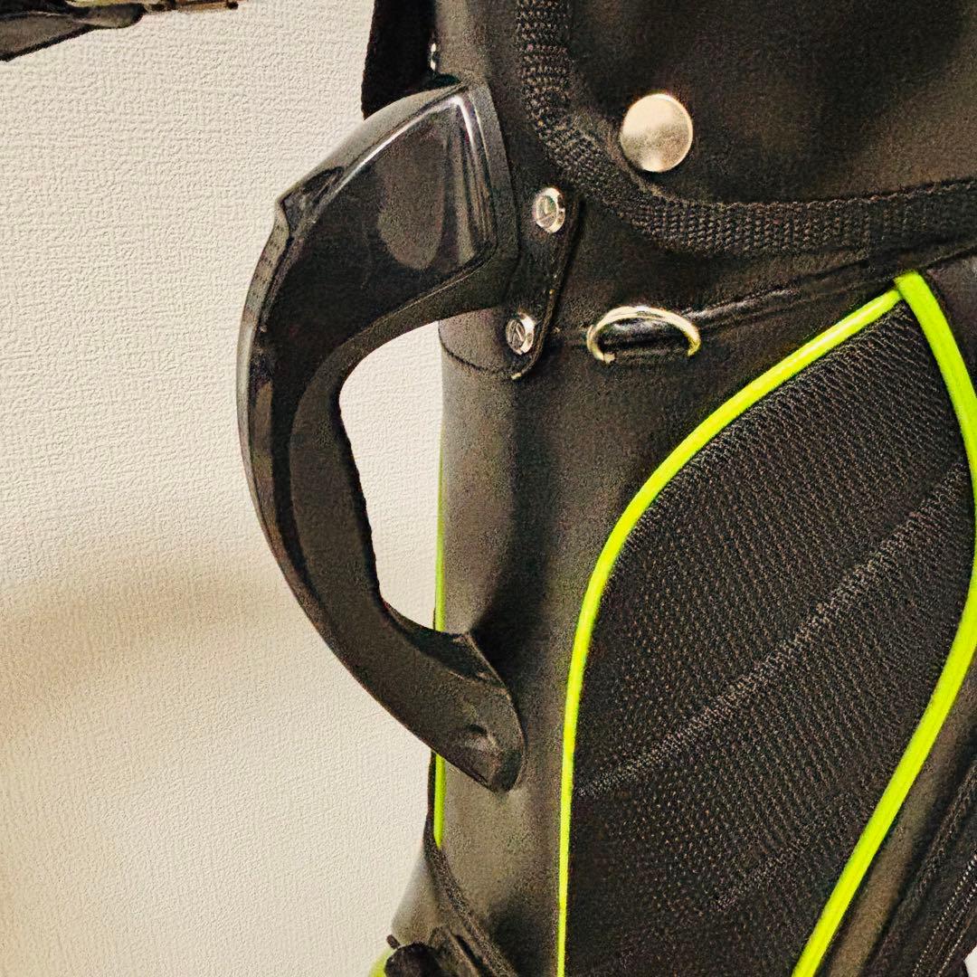 TaylorMade キャディバッグ ブラック　グリーン　緑