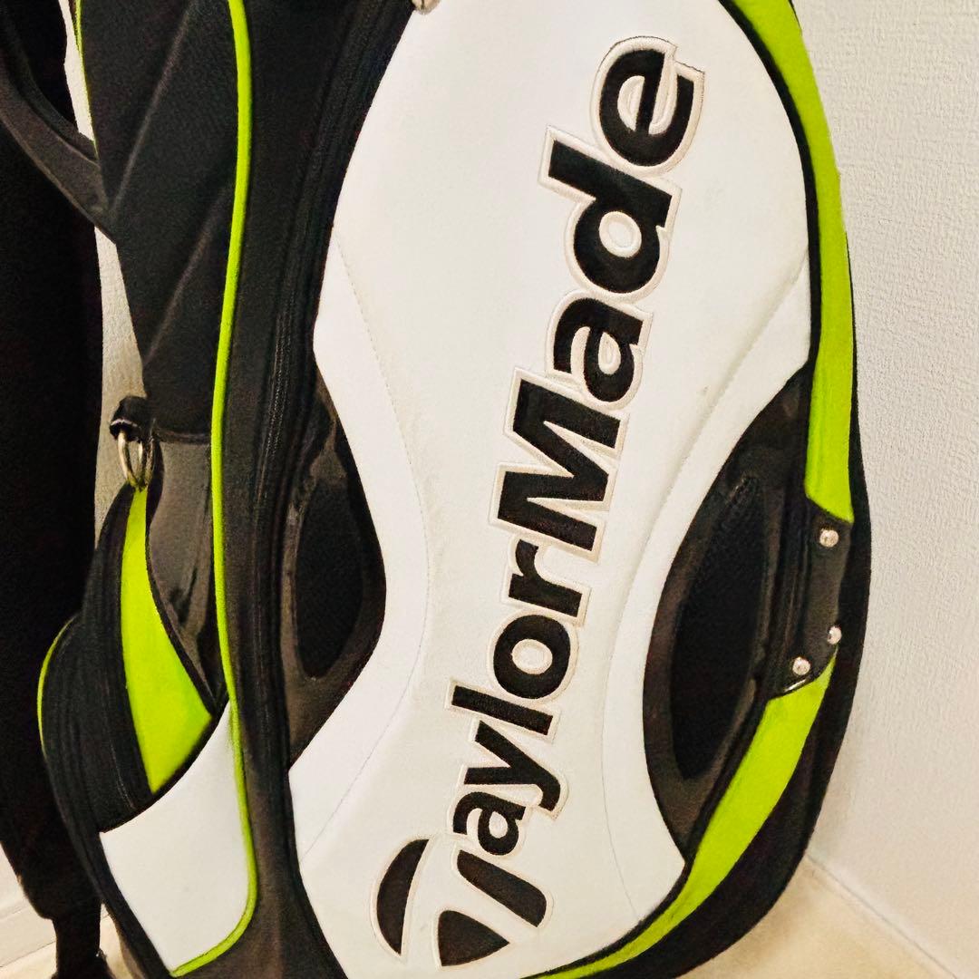 TaylorMade キャディバッグ ブラック　グリーン　緑