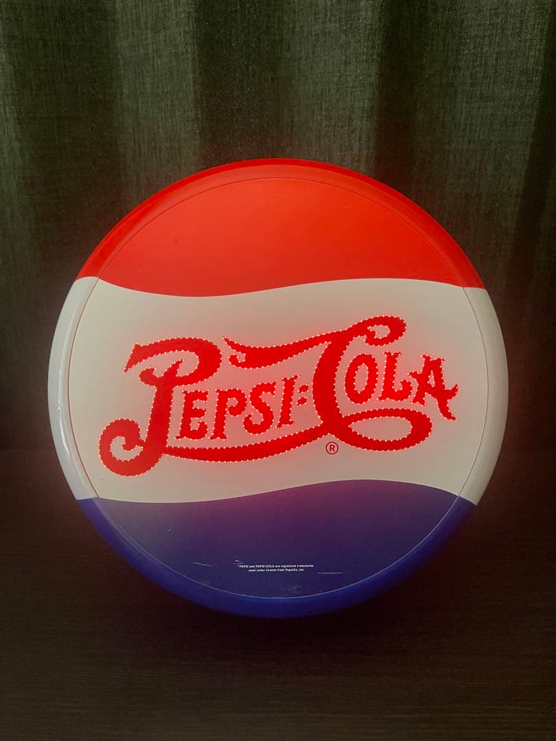 ペプシ PEPSI ネオン ライト 看板 レトロ アンティーク 王冠 コカコーラ