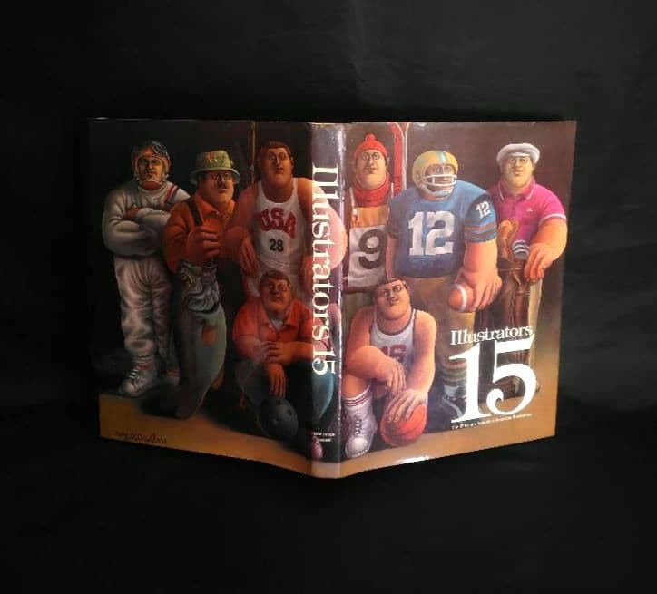 『ILLUSTRATORS 15.16.17 』1974年　3冊　イラスト集洋書