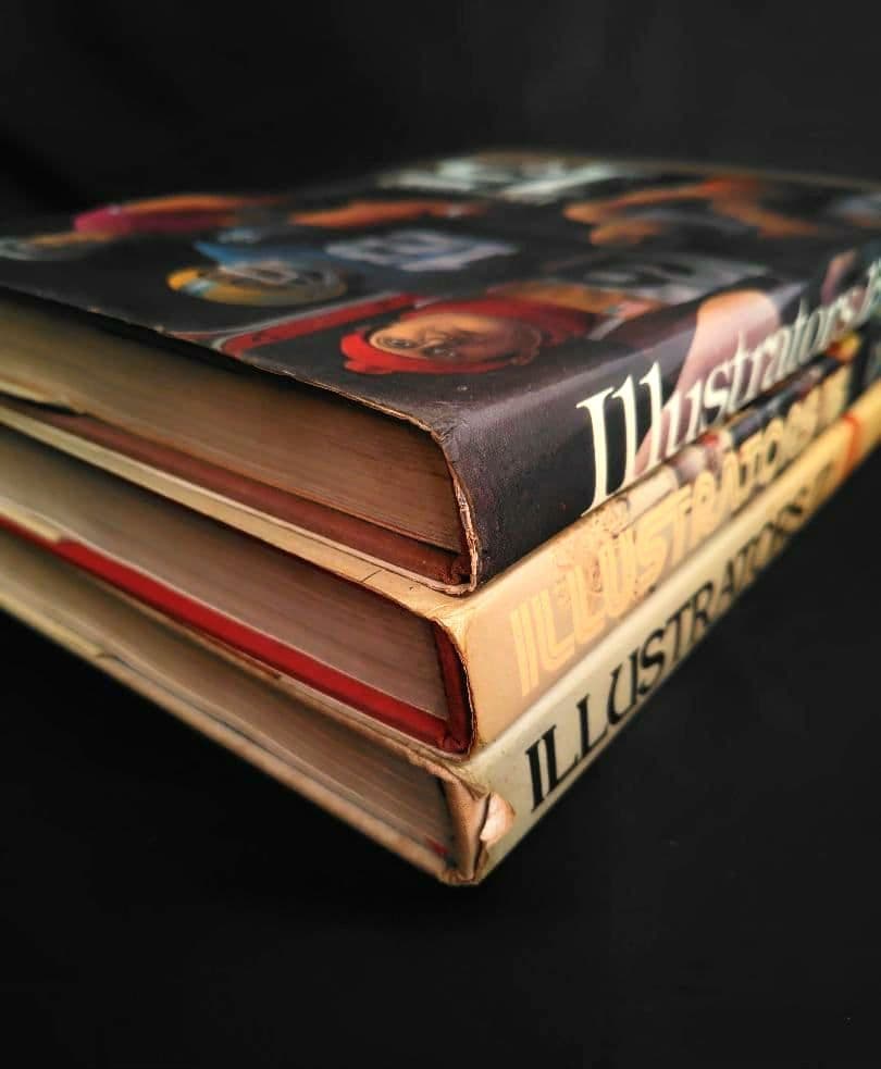 『ILLUSTRATORS 15.16.17 』1974年　3冊　イラスト集洋書