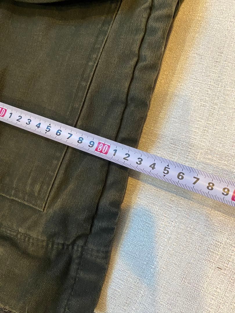 激レア　フェード　90s カーハート　トラディショナル　ジャケット　　緑