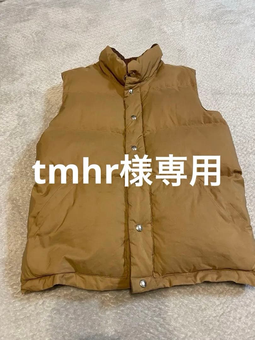 Crescent Down Works タン/ブラウン ダウンベスト M