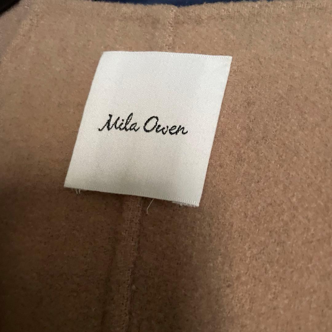 MilaOwen 2way ファーポケットリバーコート　キャメル