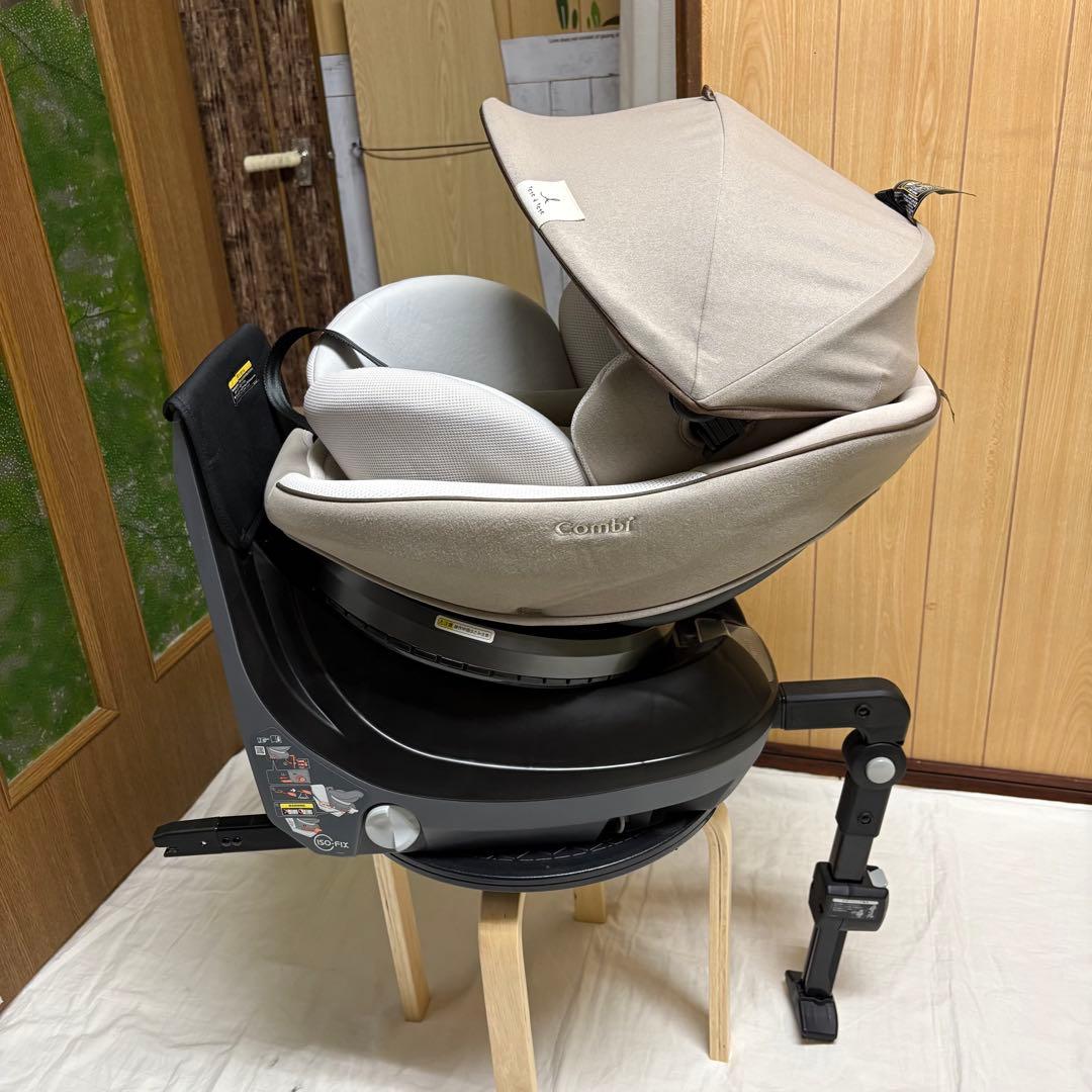 コンビ クルムーヴスマート ISOFIX エッグショック チャイルドシート 美品