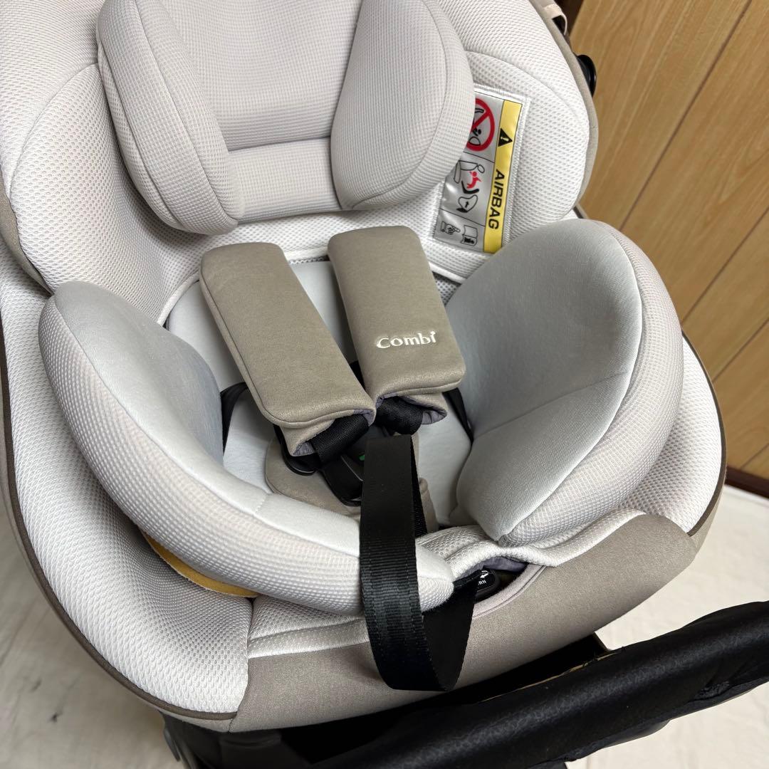 コンビ クルムーヴスマート ISOFIX エッグショック チャイルドシート 美品