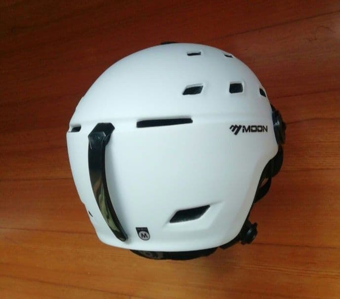 バイザー ヘルメット サイズ M（55cm～58cm）マットホワイト