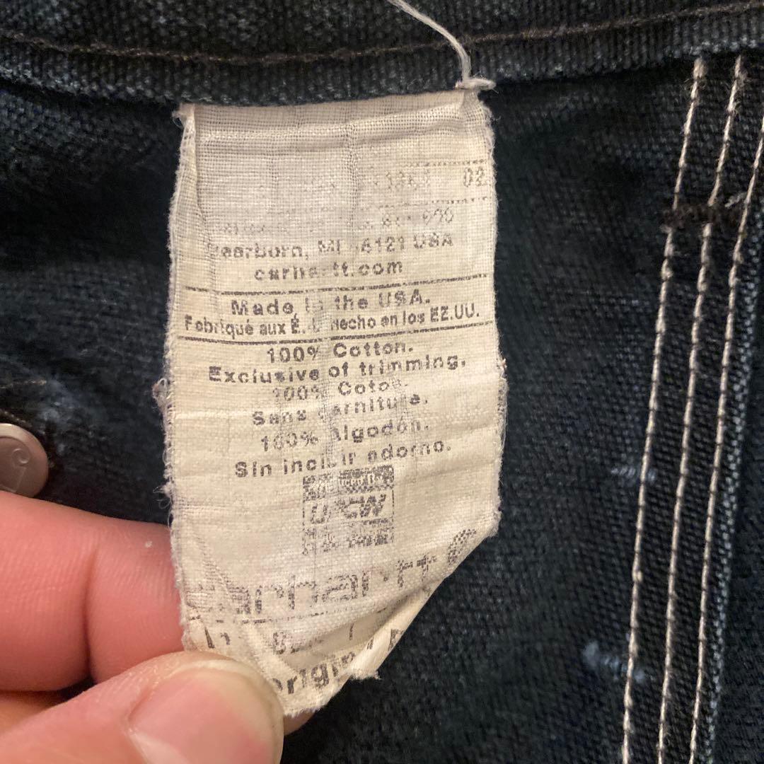 極上ボロ carhartt ダブルニーペインターパンツ フェード アメリカ製