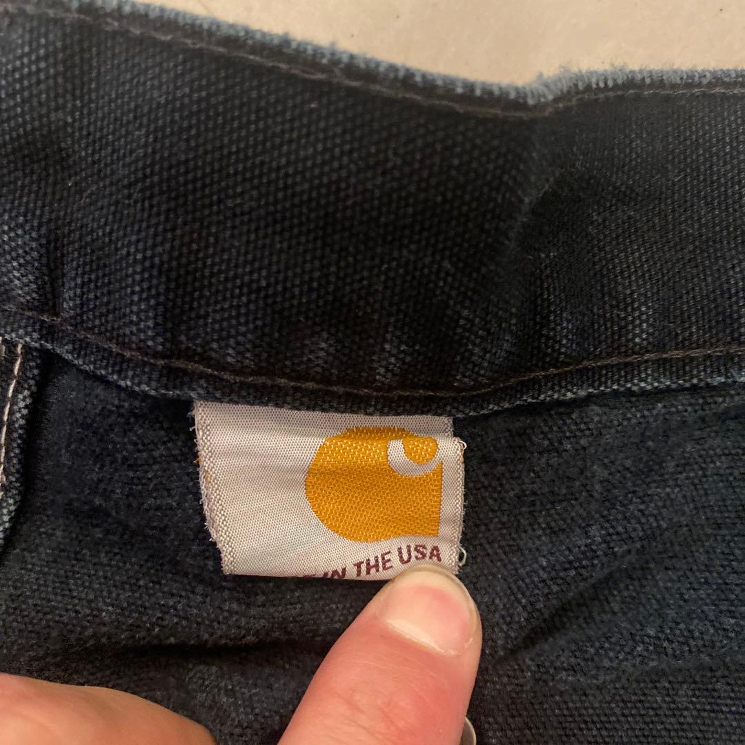 極上ボロ carhartt ダブルニーペインターパンツ フェード アメリカ製