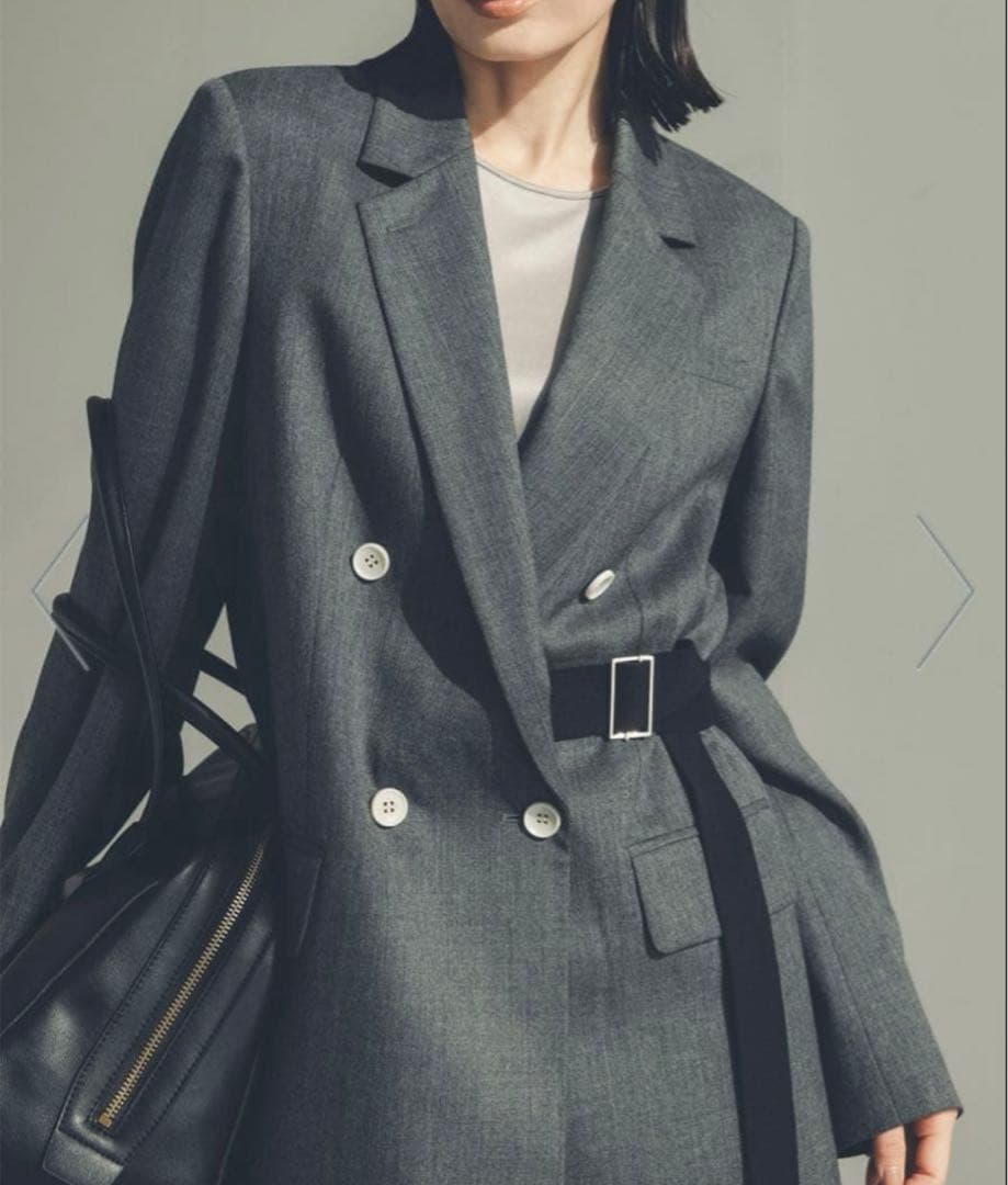 み*み様 anuans スプリングウールダブルジャケット