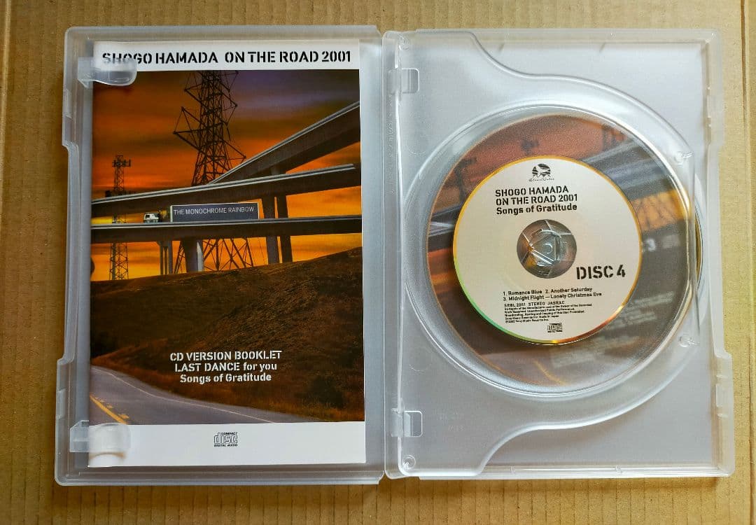 浜田省吾/ON THE ROAD 2001〈初回限定生産・DVD2枚+CD2枚…