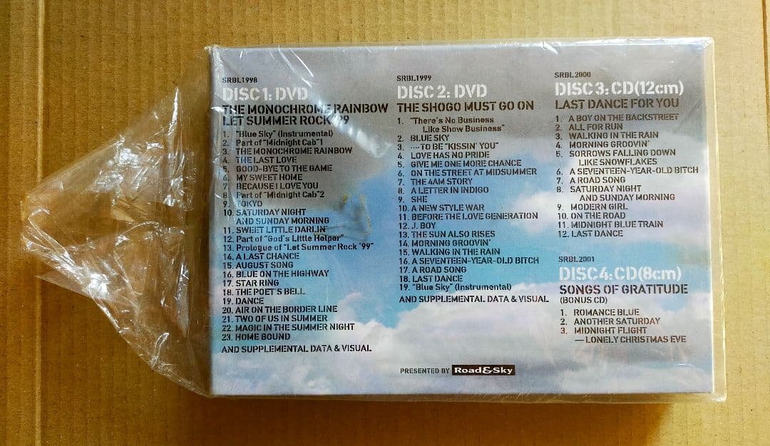 浜田省吾/ON THE ROAD 2001〈初回限定生産・DVD2枚+CD2枚…