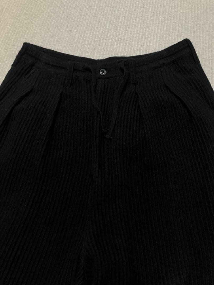 パンツ ANCELLM 25AW WOOL CORDUROY CARGO SLACKS