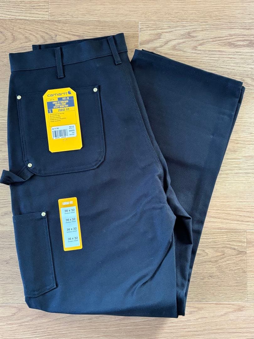 新品未使用 カーハート ダブルニーペインターパンツ B01 メイドインUSA