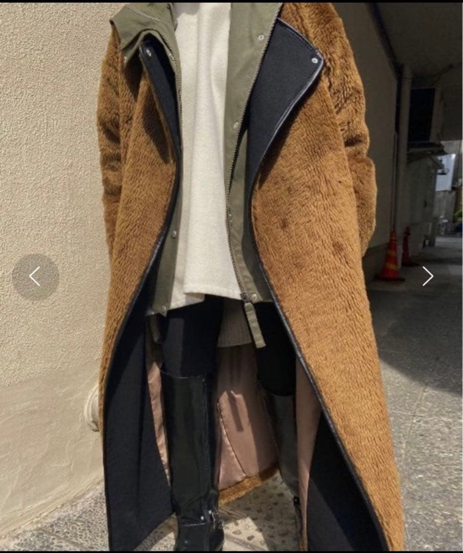 アメリヴィンテージ MILITARY LAYERED BOA COAT