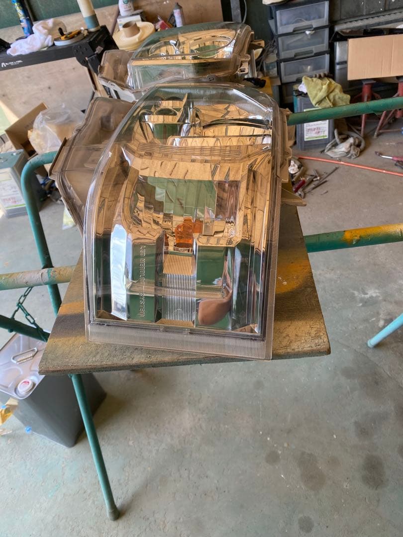 200系 ハイエース 5型 6型 純正 LED ヘッドライト コンピューター付