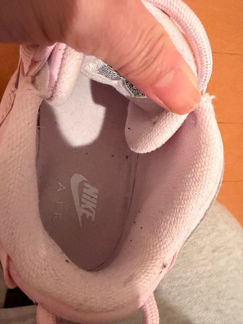 Nike モアアップテンポ　ピンク　26.5
