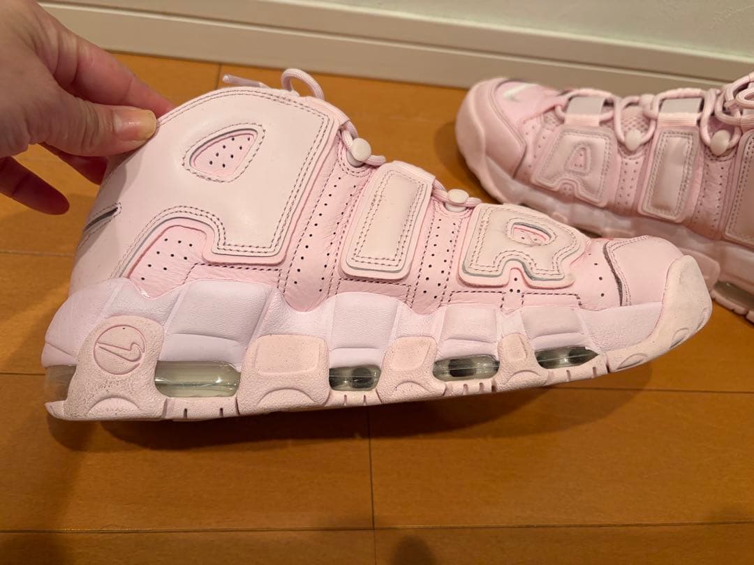 Nike モアアップテンポ　ピンク　26.5