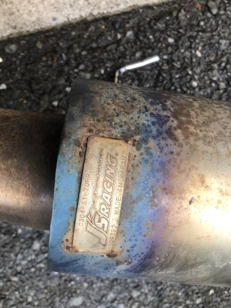 s2000 用JSレーシング　マフラー