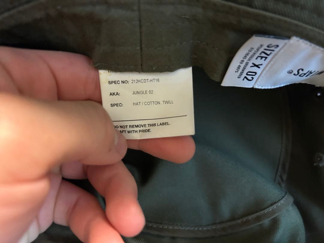 wtaps ダブルタップス　バケットハット