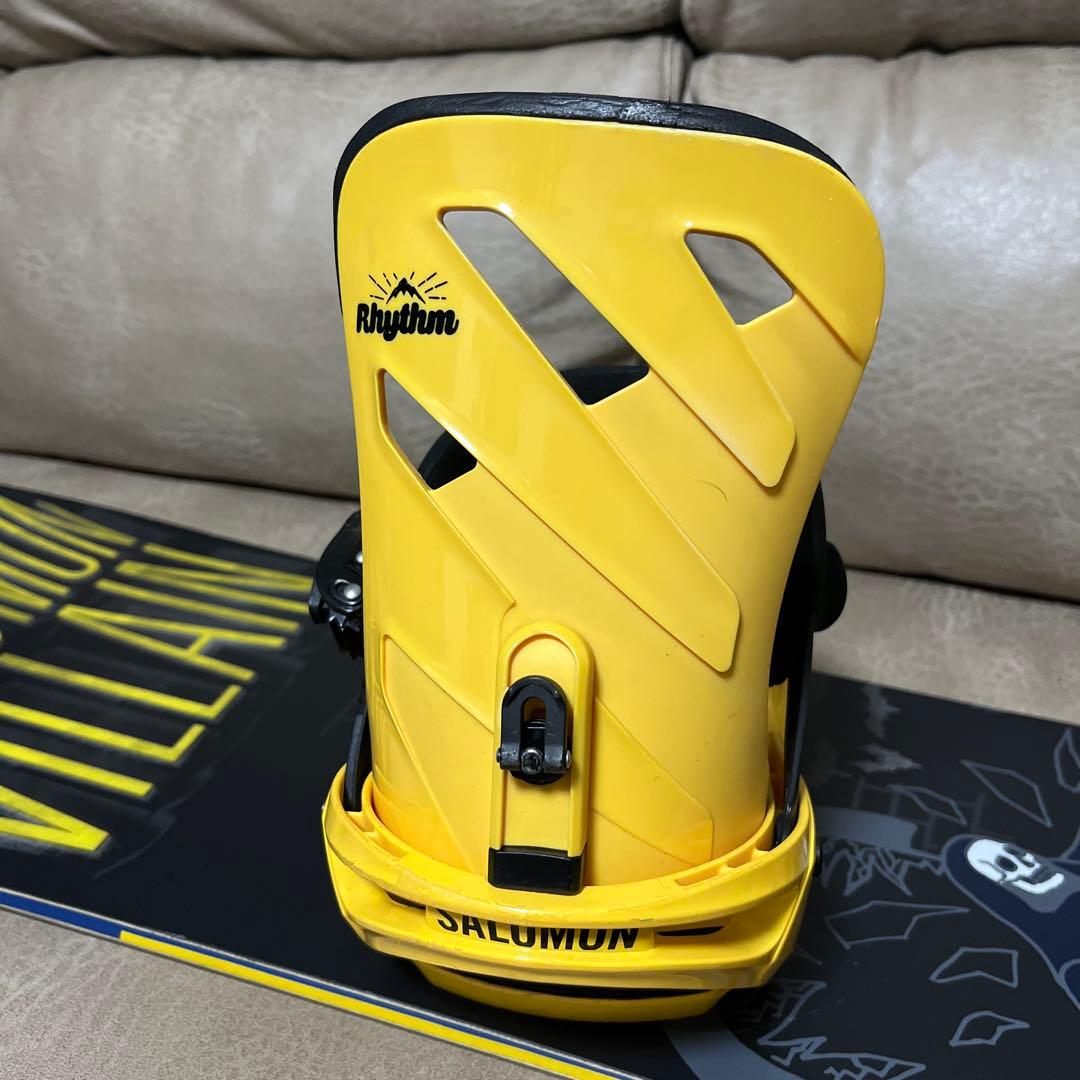 グーフィー変更 SALOMON VILLAIN 150 × RHYTHM M