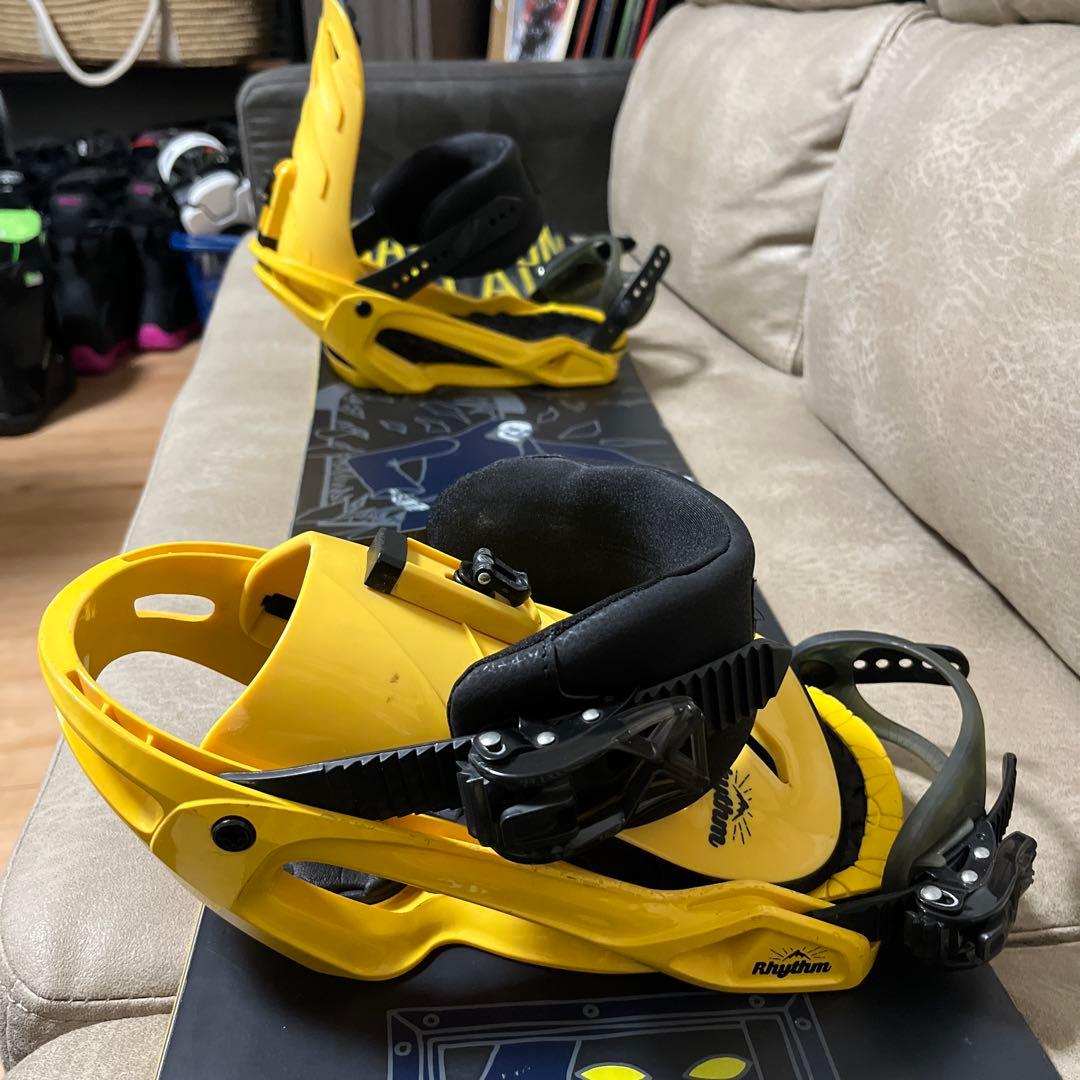 グーフィー変更 SALOMON VILLAIN 150 × RHYTHM M