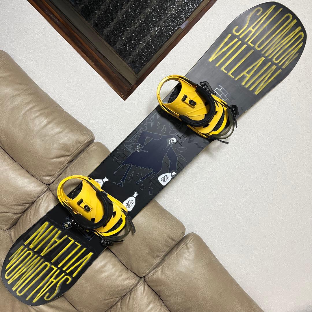 グーフィー変更 SALOMON VILLAIN 150 × RHYTHM M