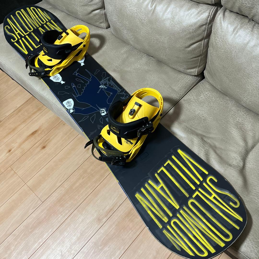 グーフィー変更 SALOMON VILLAIN 150 × RHYTHM M