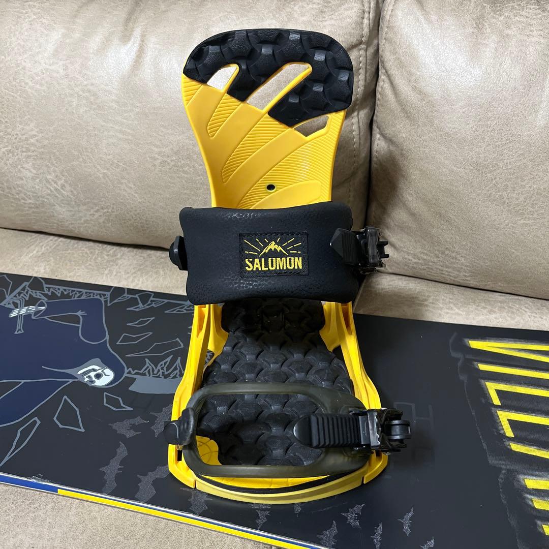 グーフィー変更 SALOMON VILLAIN 150 × RHYTHM M