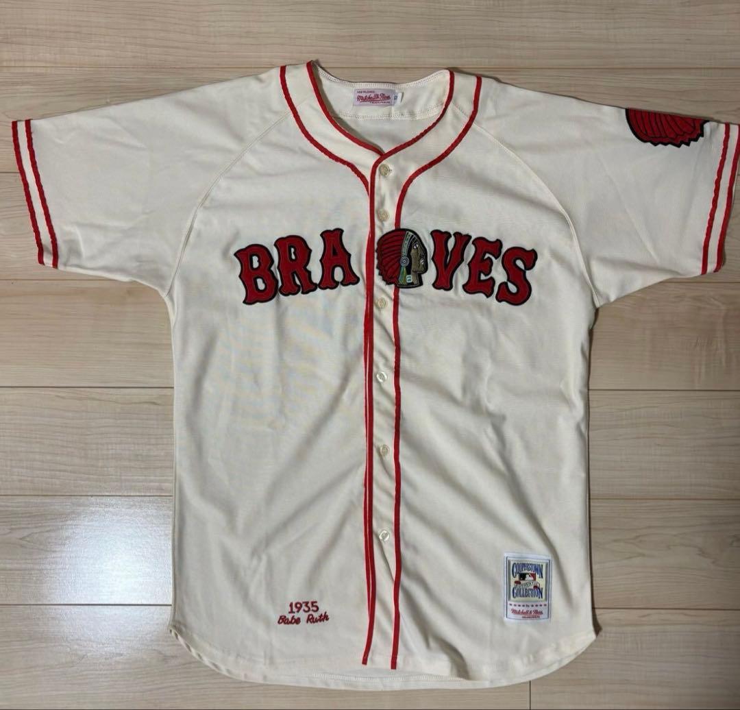ベーブ・ルースミッチェル&ネス　ボストンブレーブス　ユニホーム