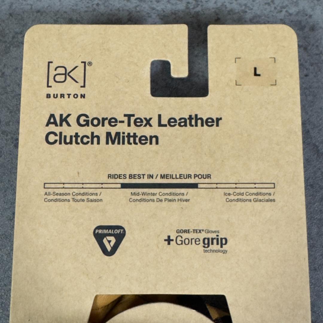 スノーボード グローブ AK BURTON バートンゴアテックス レザー