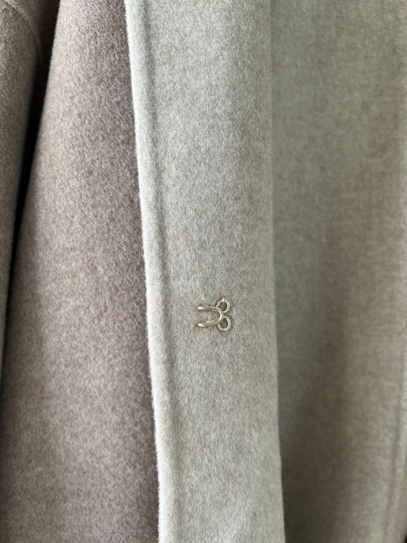 UNITED ARROWS バイカラー リバー ミドルコート　2025AW★今季