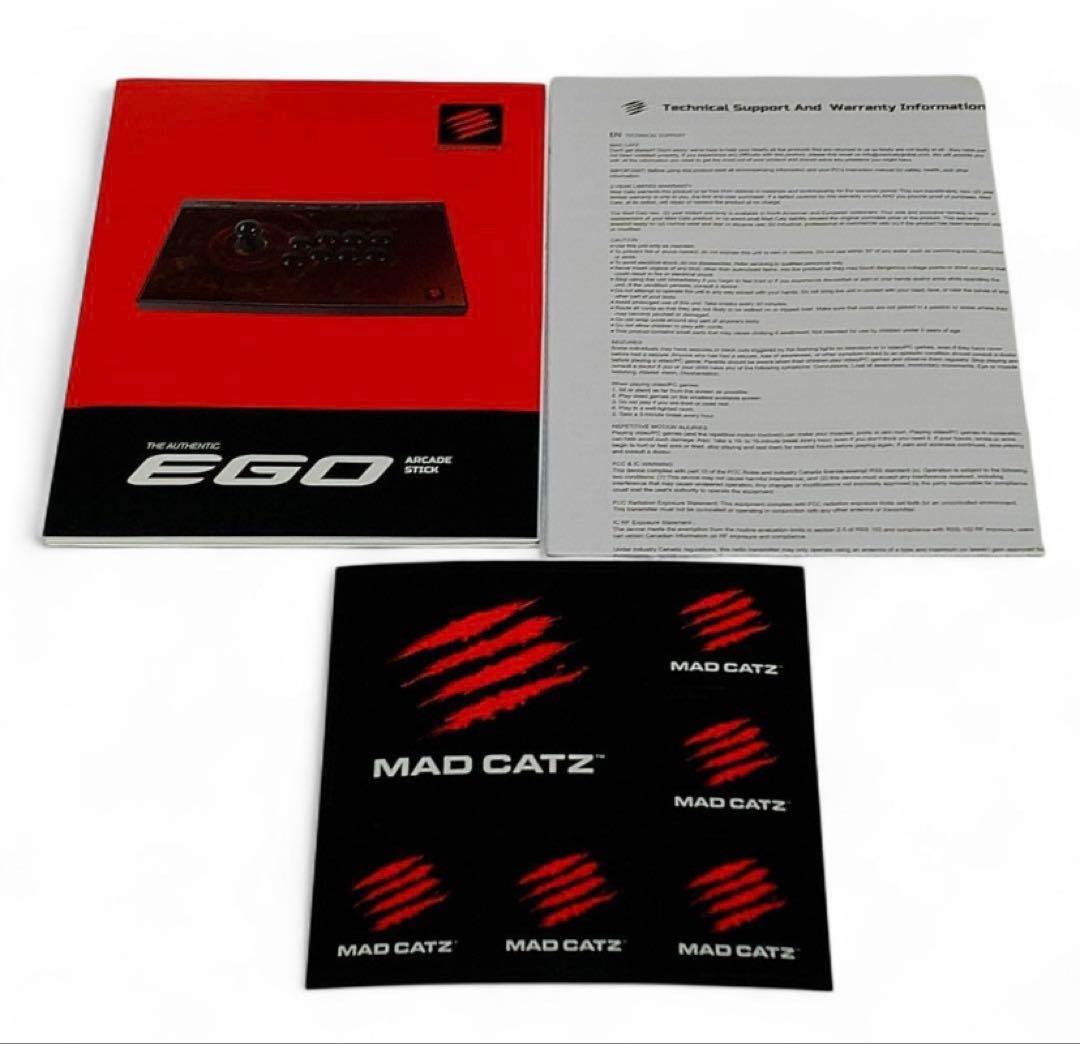 美品　Mad Catz マッドキャッツ アーケードコントローラー E.G.O.