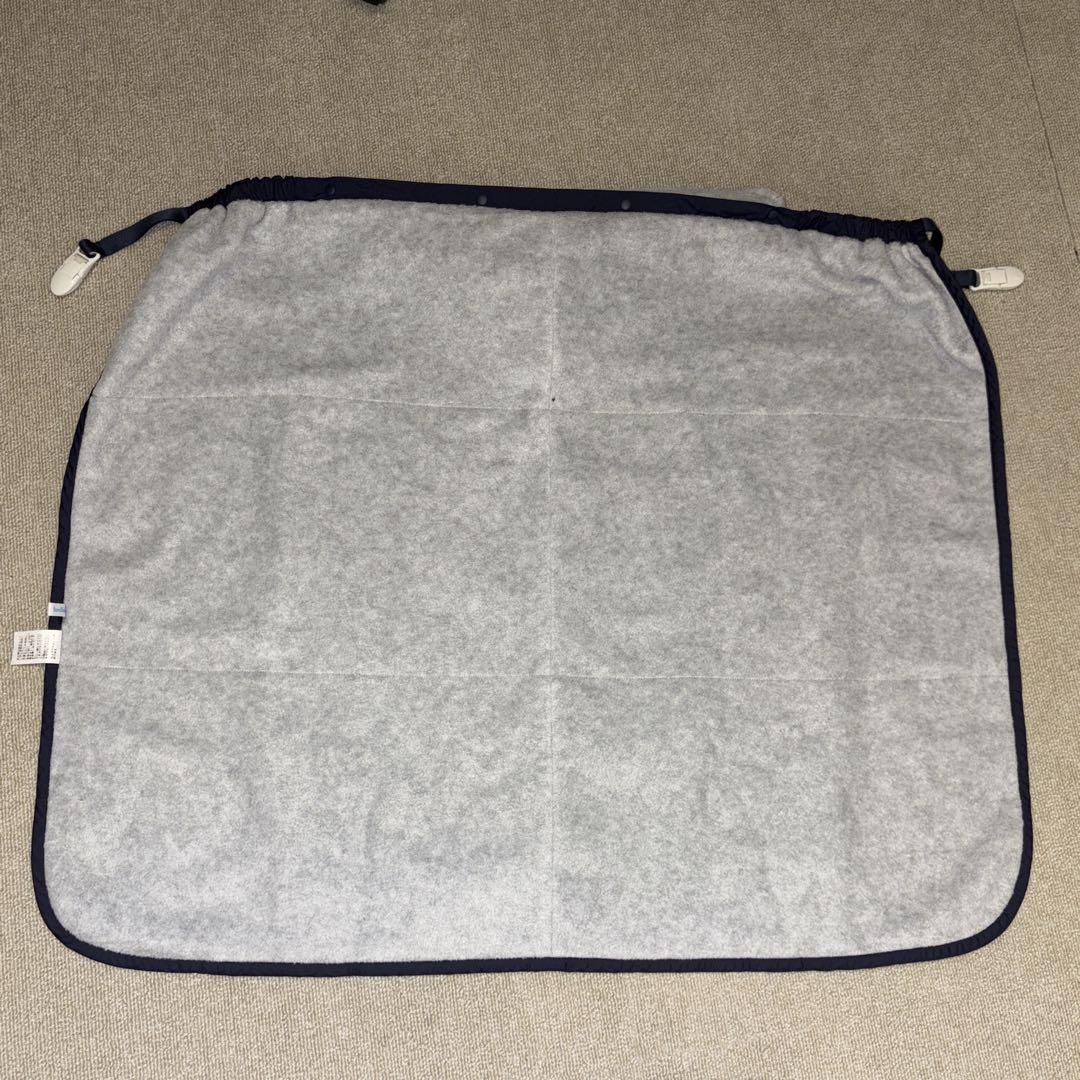 【familiar】ファミリア（〜90）抱っこ紐ケープ＊美品＊ベビーカー＊毛布