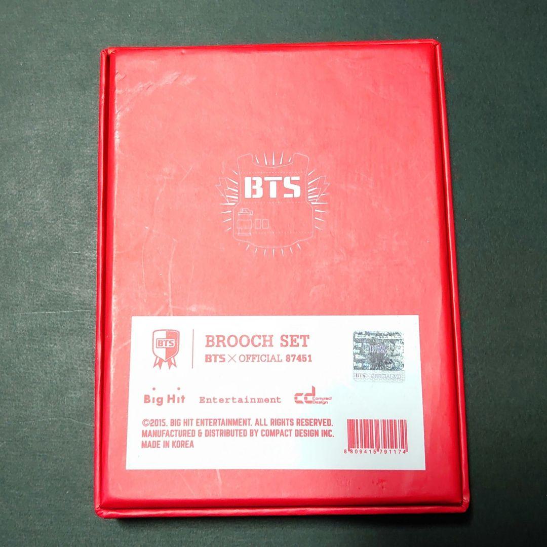 BTS 防弾少年団 花様年華 on stage BROOCH SET