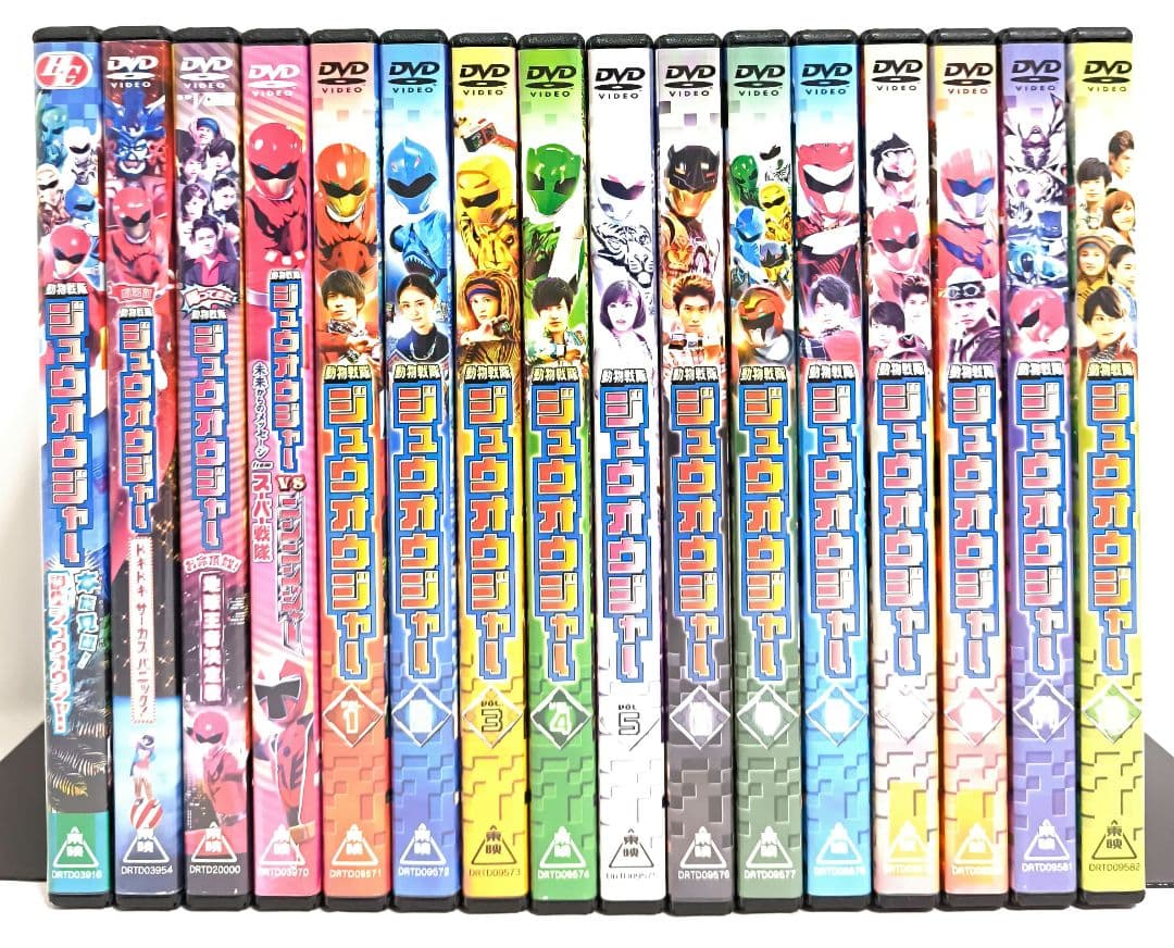 動物戦隊ジュウオウジャー/4作品【DVD】全16巻セット