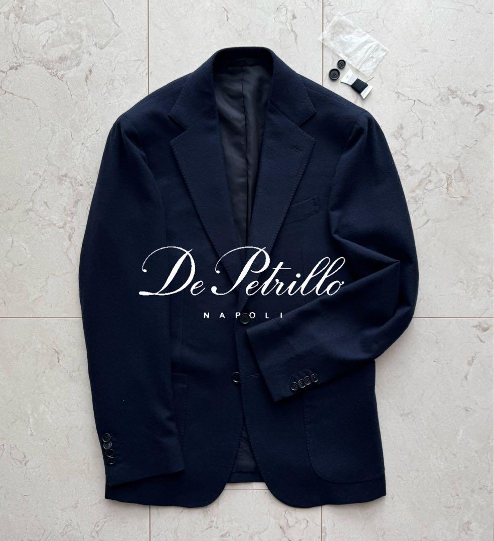 極美品・未使用級 De Petrillo デペトリロ カシミヤ100% 最新タグ
