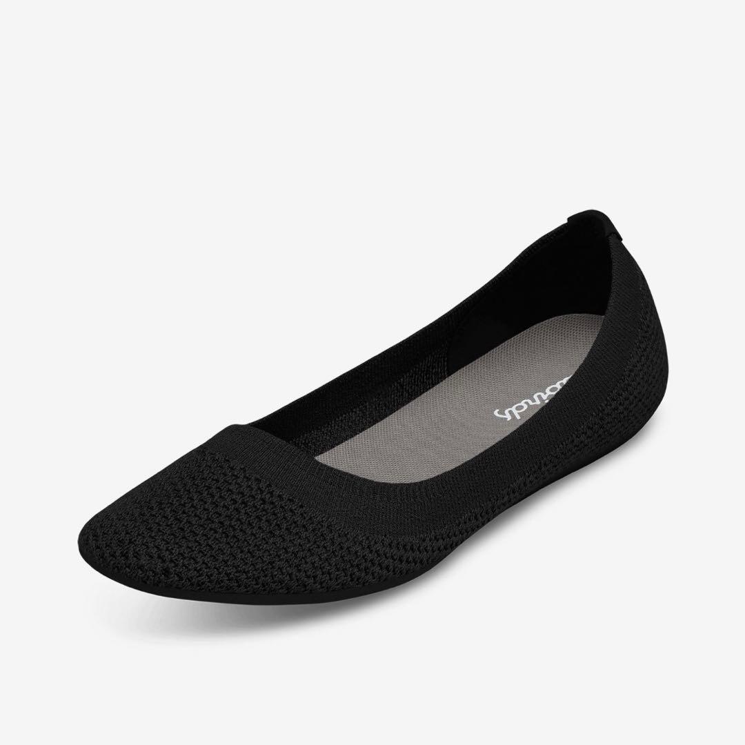 新品！　Allbirds オールバーズ ブラックフラットシューズ パンプス