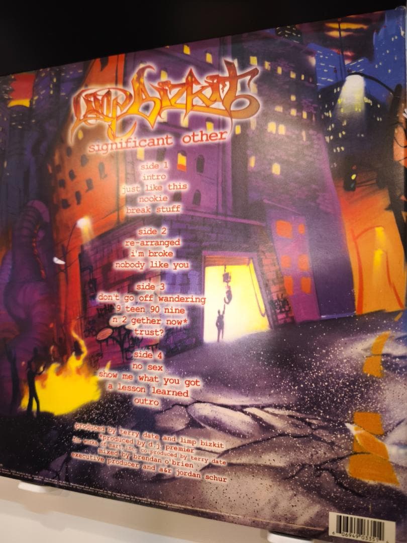 Limp Bizkit significant other USオリジナル盤