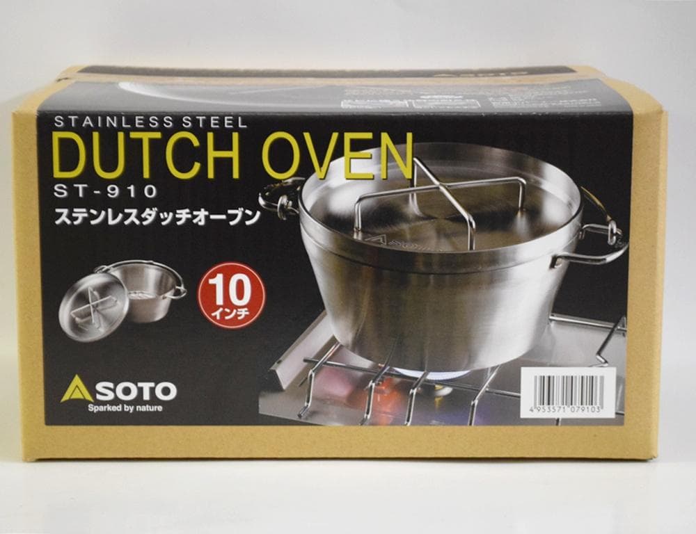 新品 SOTO ステンレスダッチオーブン 10インチ ST-910 ソト