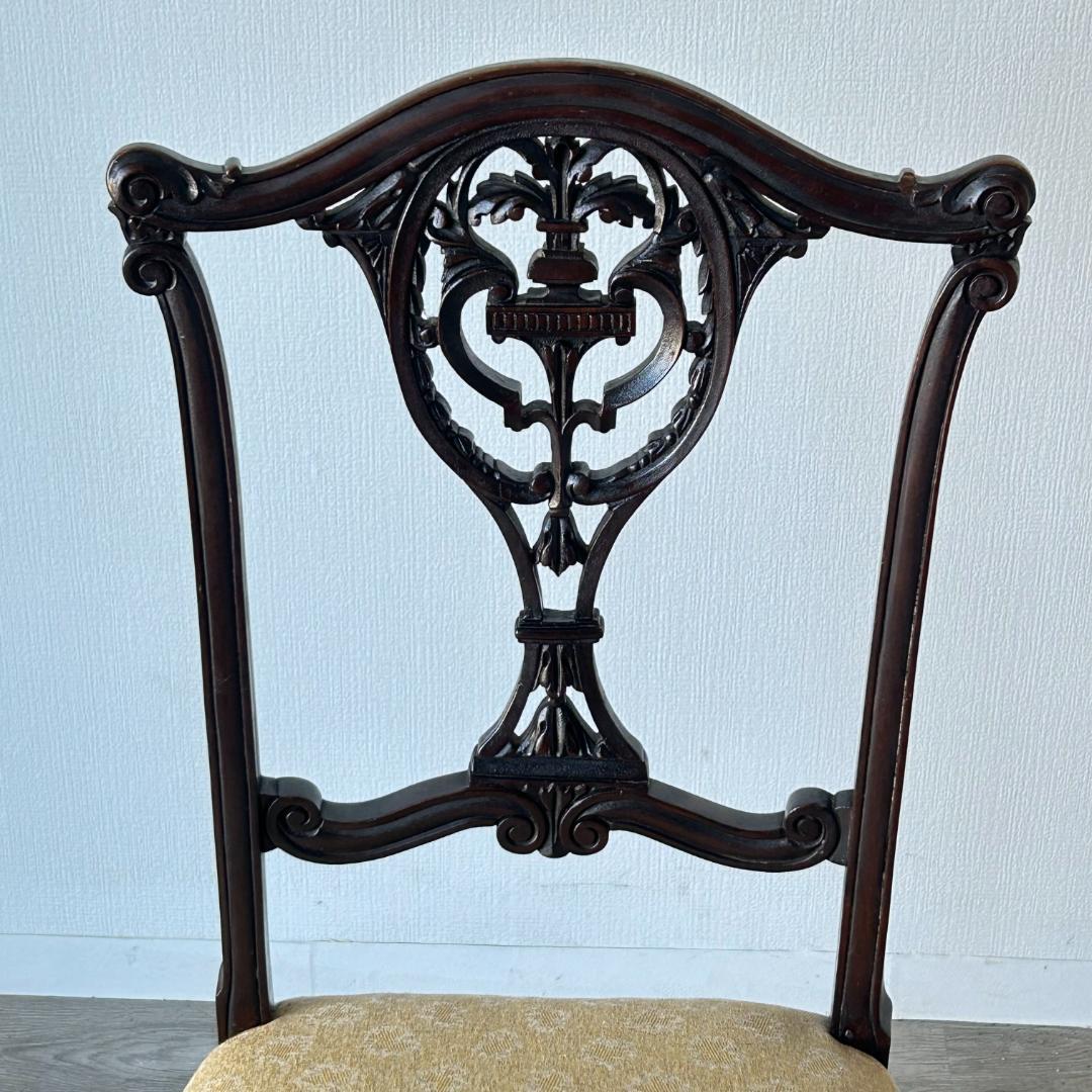 イギリス アンティーク 家具 ダイニング チェア 1900年頃 椅子 425A