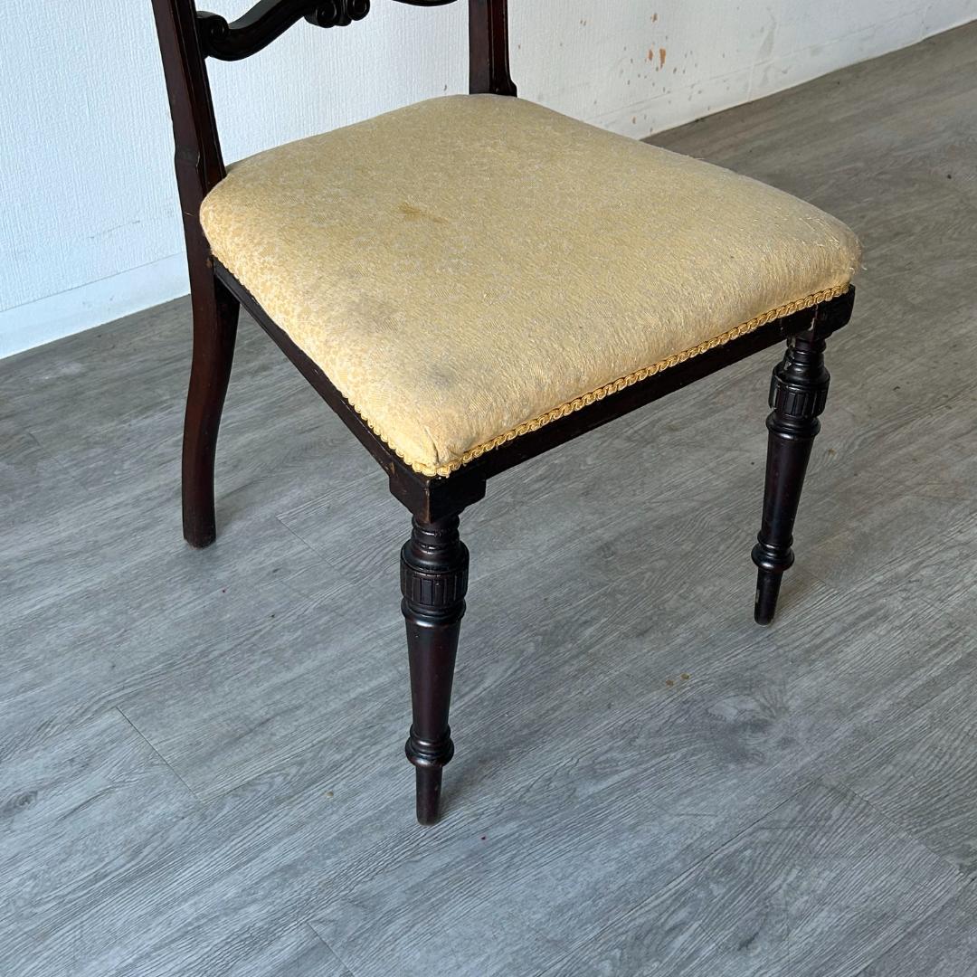 イギリス アンティーク 家具 ダイニング チェア 1900年頃 椅子 425A