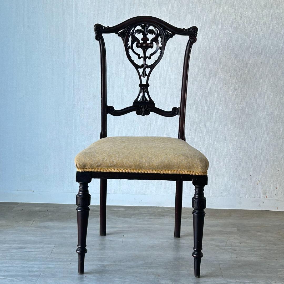 イギリス アンティーク 家具 ダイニング チェア 1900年頃 椅子 425A
