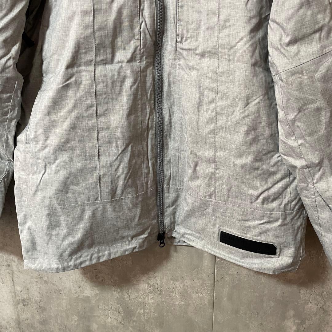 Burtonバートンスキーウェアスノーボードジャケットパーカーフード付白ホワイト