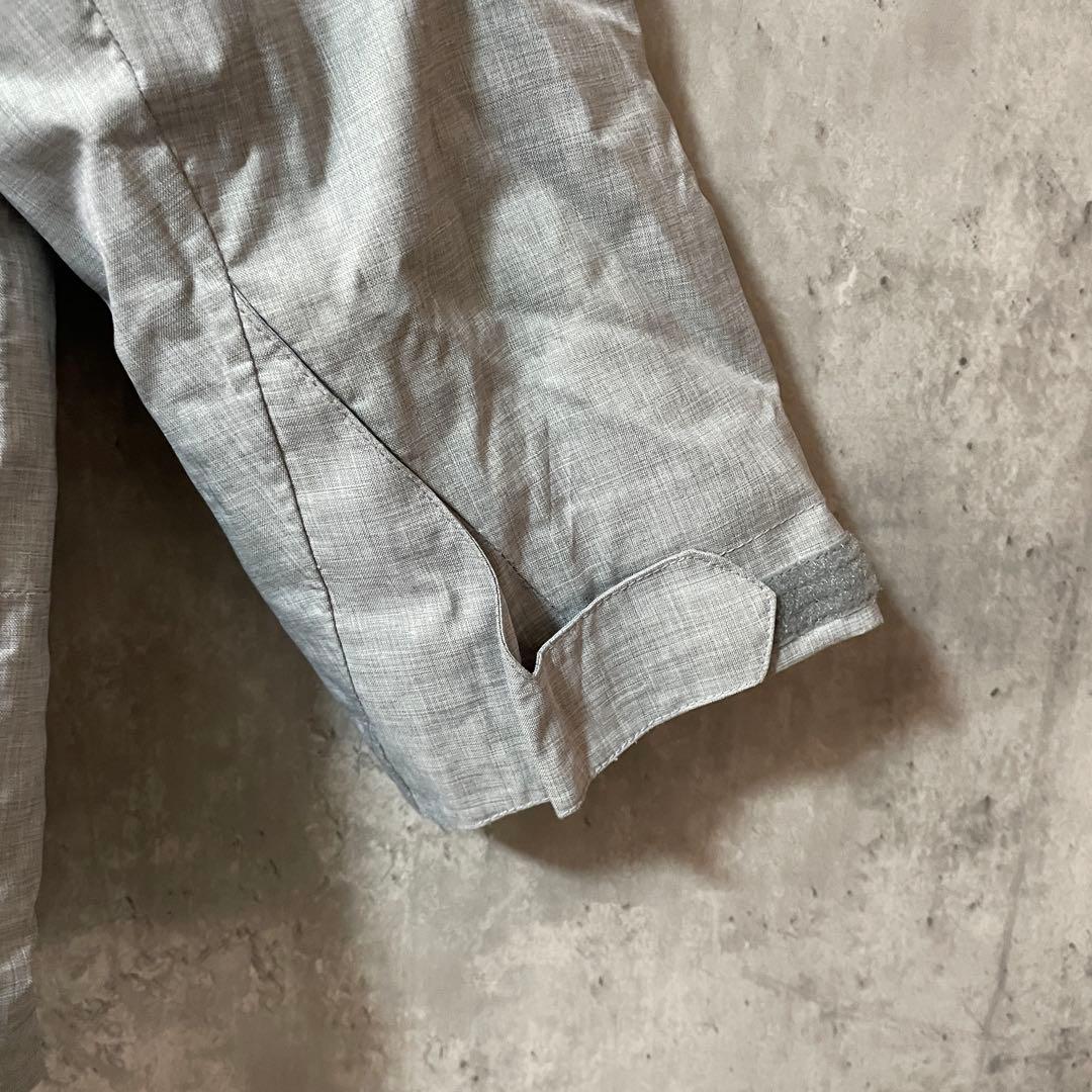 Burtonバートンスキーウェアスノーボードジャケットパーカーフード付白ホワイト