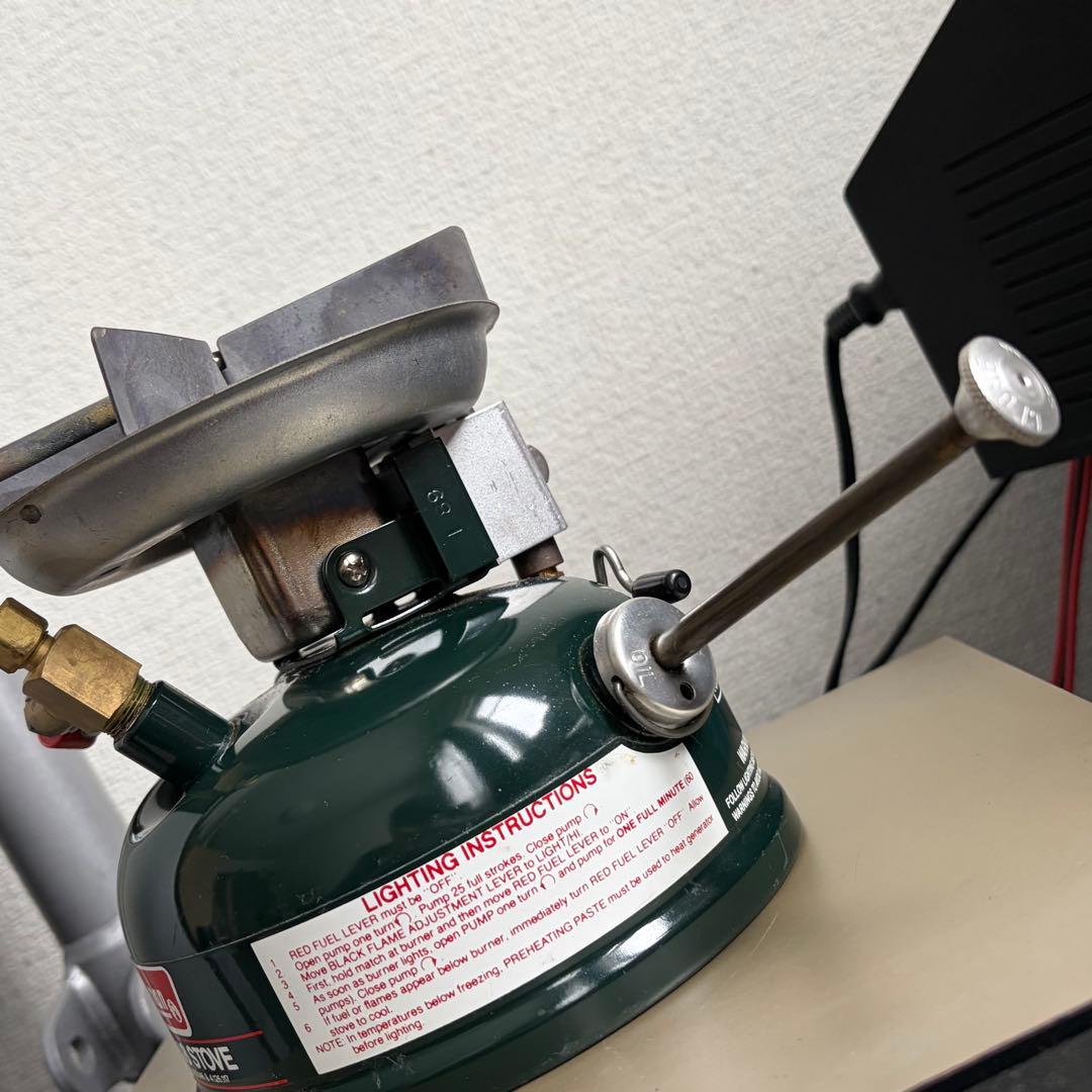 Coleman 508 STOVE シングルバーナー 1988年12月 中古