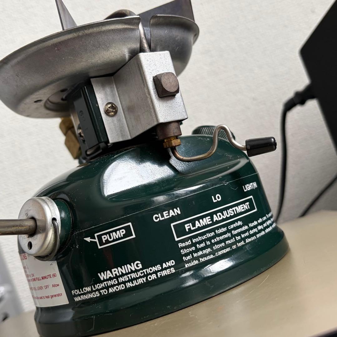 Coleman 508 STOVE シングルバーナー 1988年12月 中古