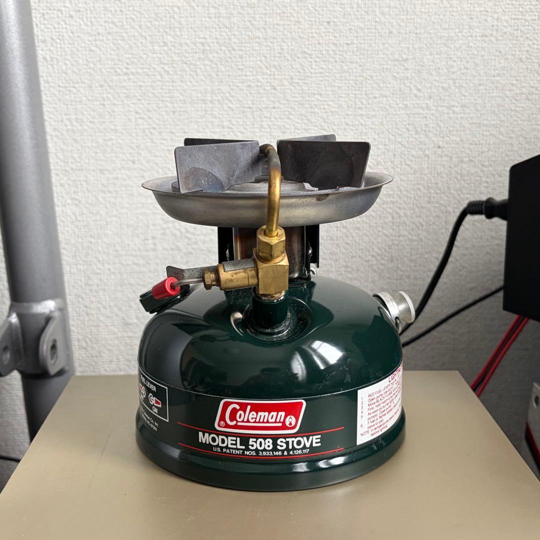 Coleman 508 STOVE シングルバーナー 1988年12月 中古
